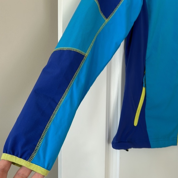 Columbia Omni-Shield Advanced Repellancy Color Block Wind Breaker Rain Jacket - Picture 2 of 14